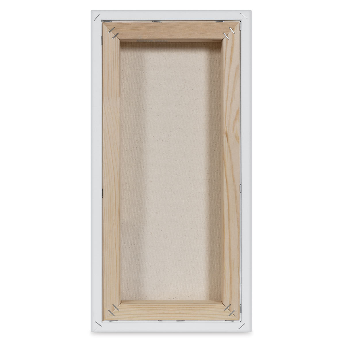Blick Premier Stretched Cotton Canvas - Gallery Profile, Splined, 8" x 16" (back)