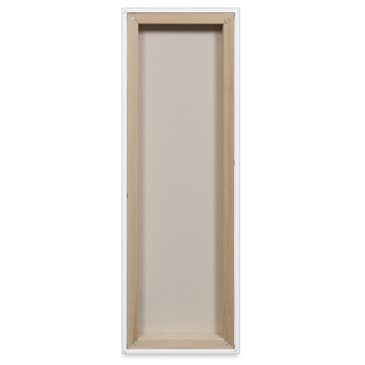 Blick Premier Stretched Cotton Canvas - Gallery Profile, Splined, 10" x 30" (back)