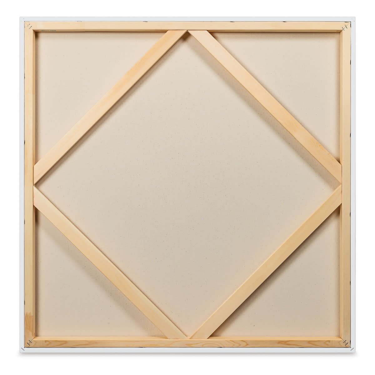 Blick Premier Stretched Cotton Canvas - Gallery Profile, Splined, 36" x 36" (back)