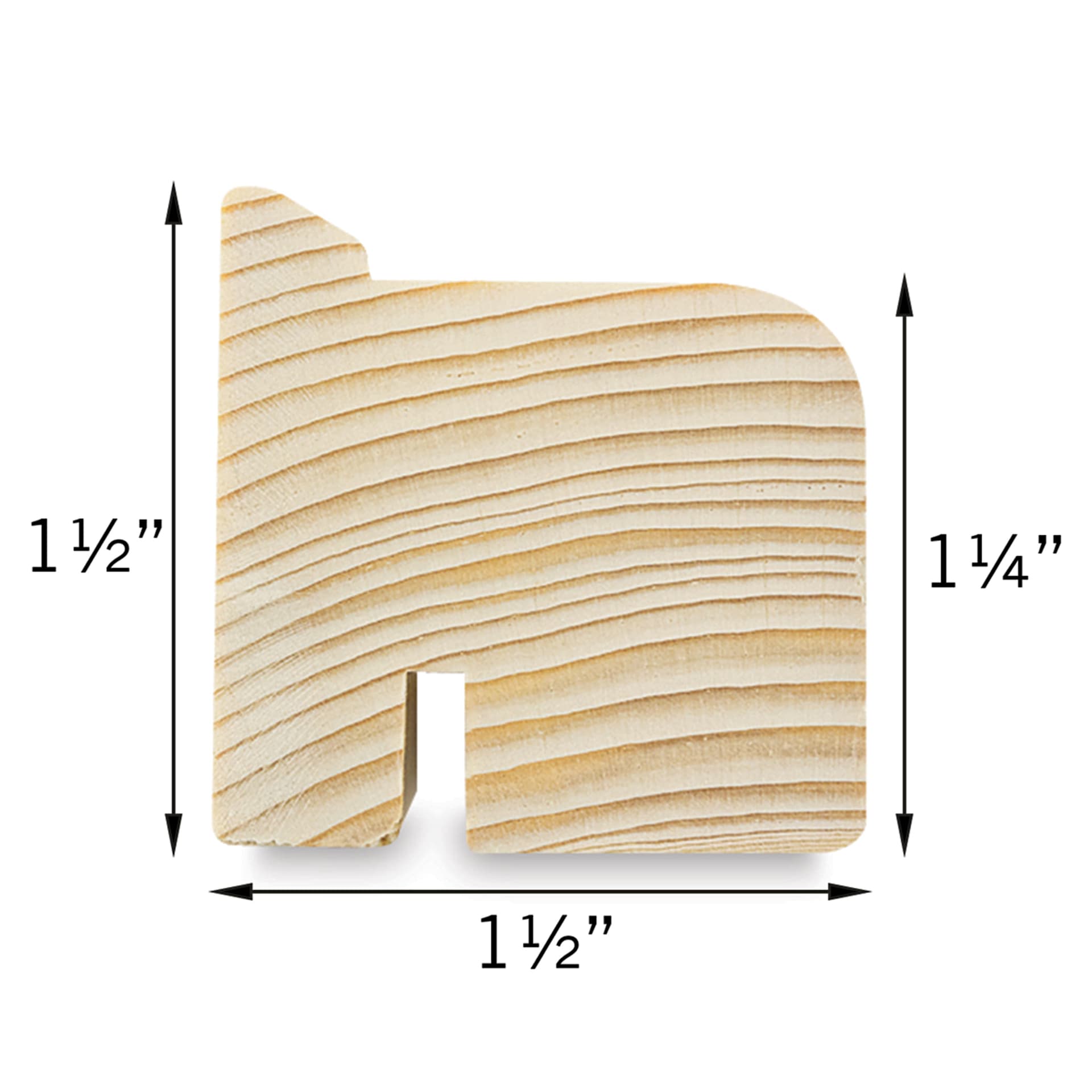 Profile of stretcher bar used for Splined Gallery Profile Canvases. Profile of stretcher bar used for Splined Gallery Profile Canvases.