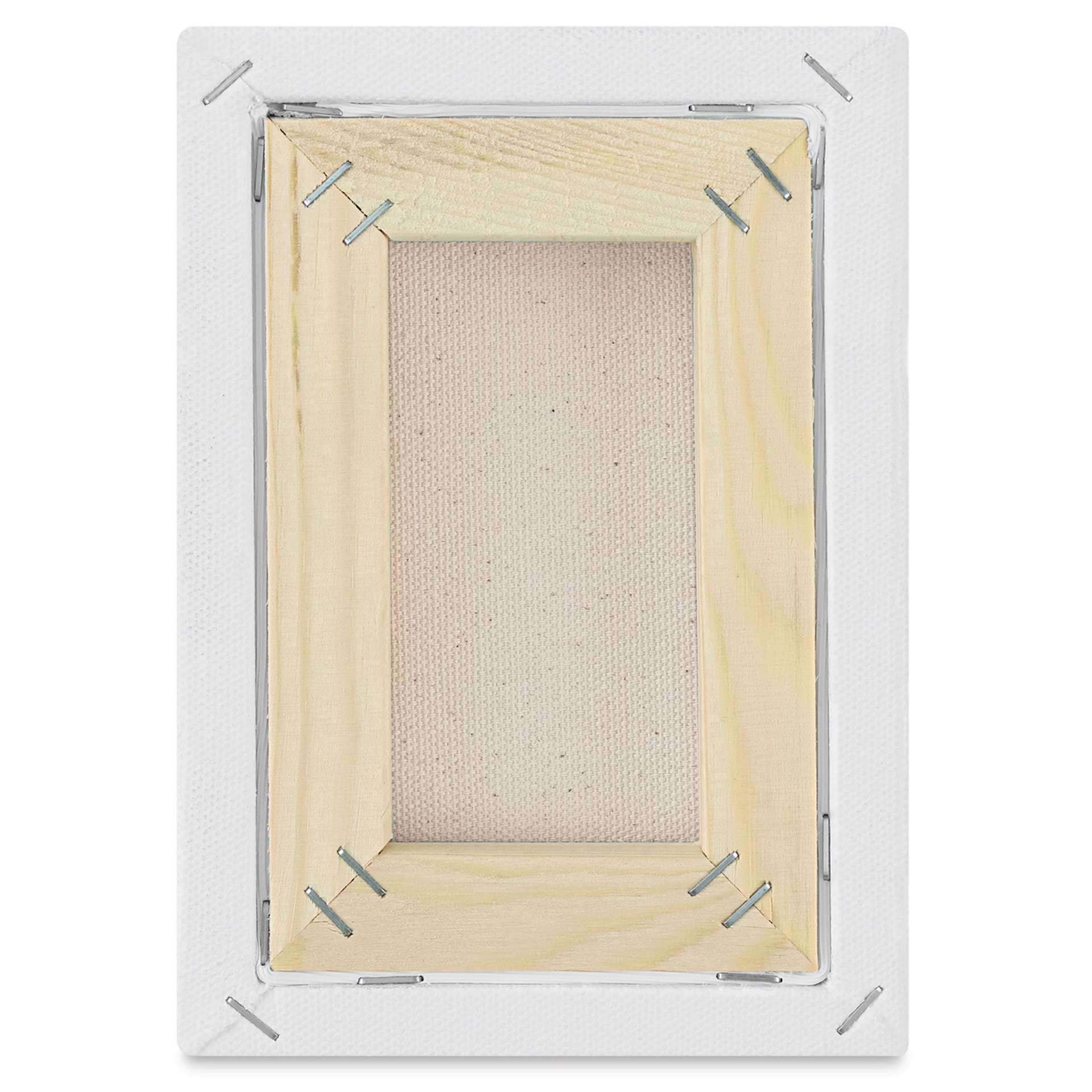 Blick Premier Stretched Cotton Canvas - Traditional Profile, Splined, 5" x 7", back Blick Premier Stretched Cotton Canvas - Traditional Profile, Splined, 5" x 7", back