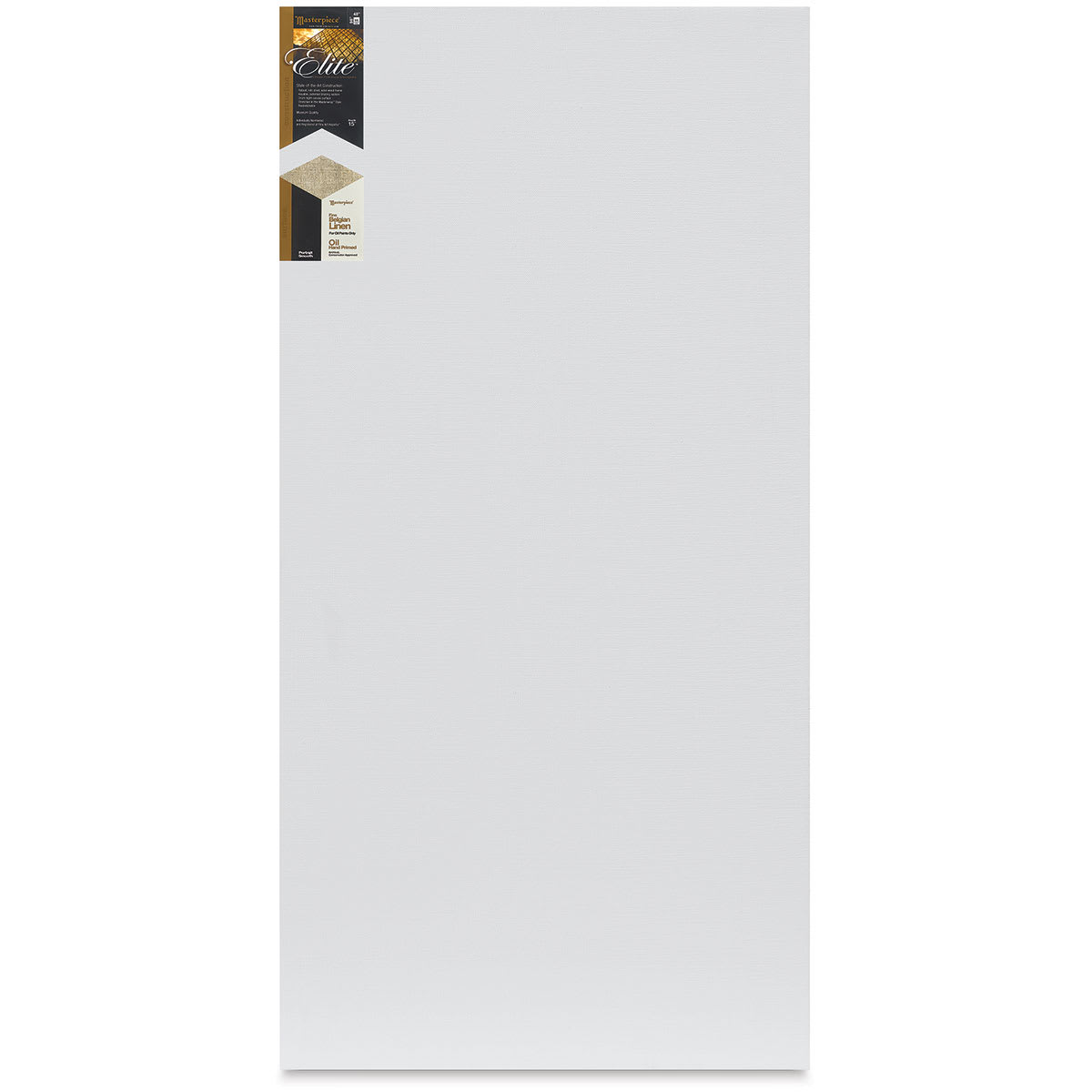 Masterpiece Elite Portrait Smooth Canvas - 48" x 96", Oil Primed