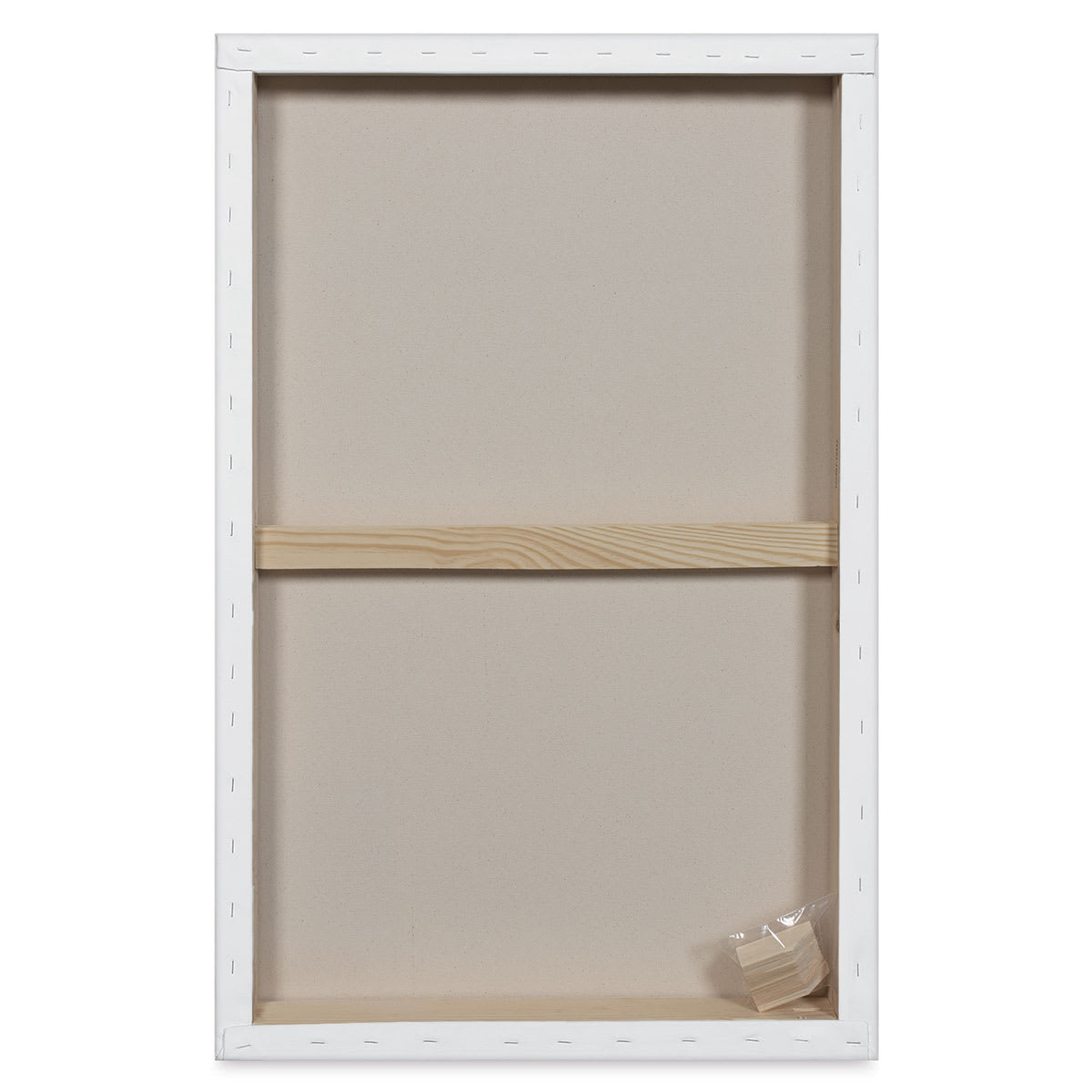 Blick Premier Heavyweight Stretched Cotton Canvas - 24" x 36", 2" Profile back