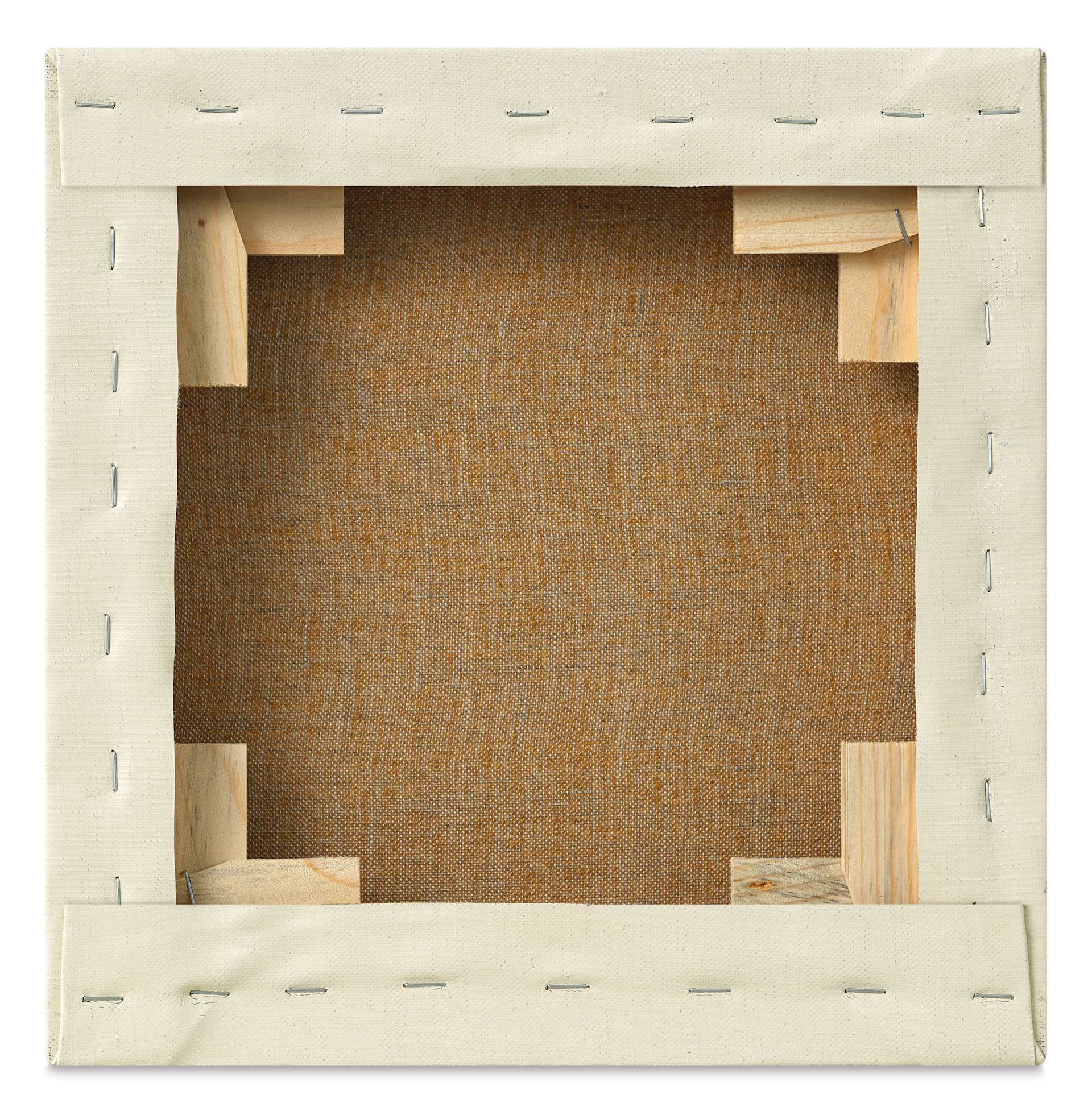 Blick Premier Belgian Linen - 12" x 12", Oil-Primed, 1-3/8" Profile, back