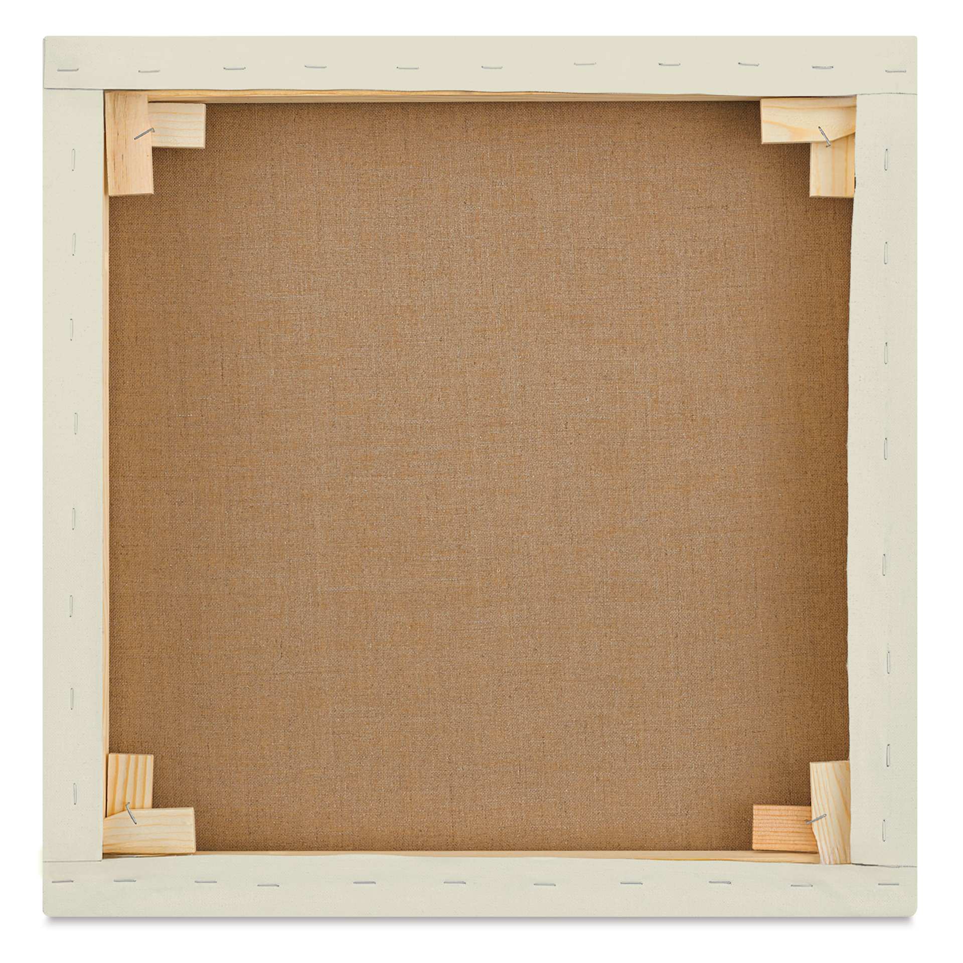 Blick Premier Belgian Linen - 20" x 20", Oil-Primed, 1-3/8" Profile, back