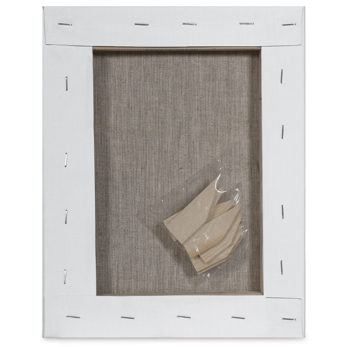 Blick Studio Linen Stretched Canvas - 8" x 10", Traditional 3/4" Profile (back) Blick Studio Linen Stretched Canvas - 8" x 10", Traditional 3/4" Profile (back)