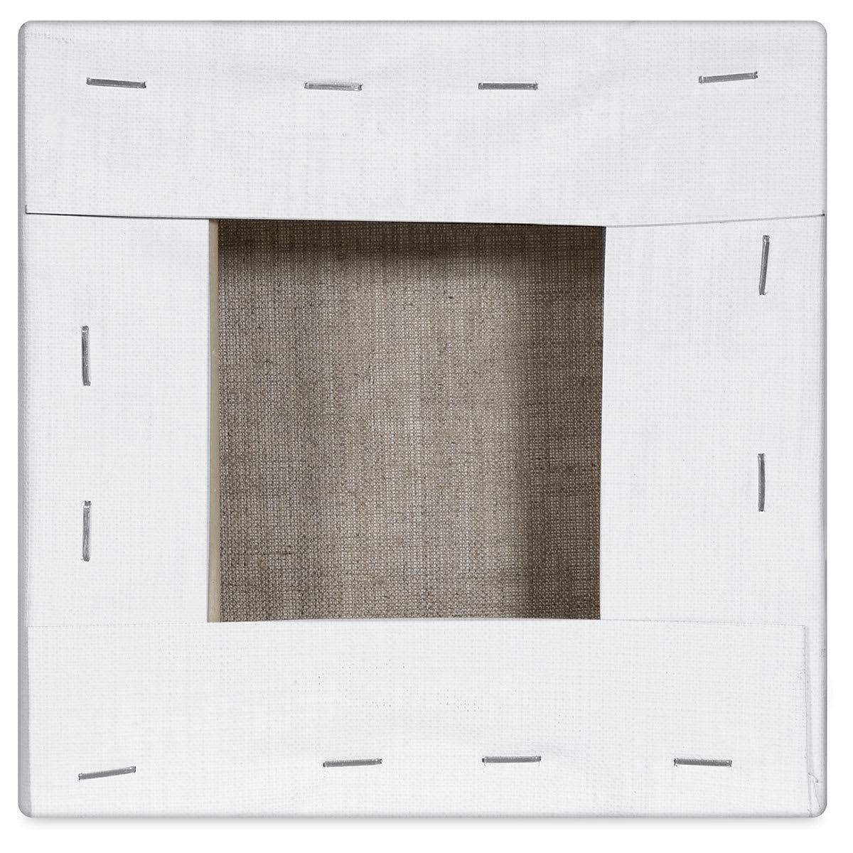 Blick Studio Linen Stretched Canvas - 6" x 6", Gallery 1-1/2" Profile (back)
