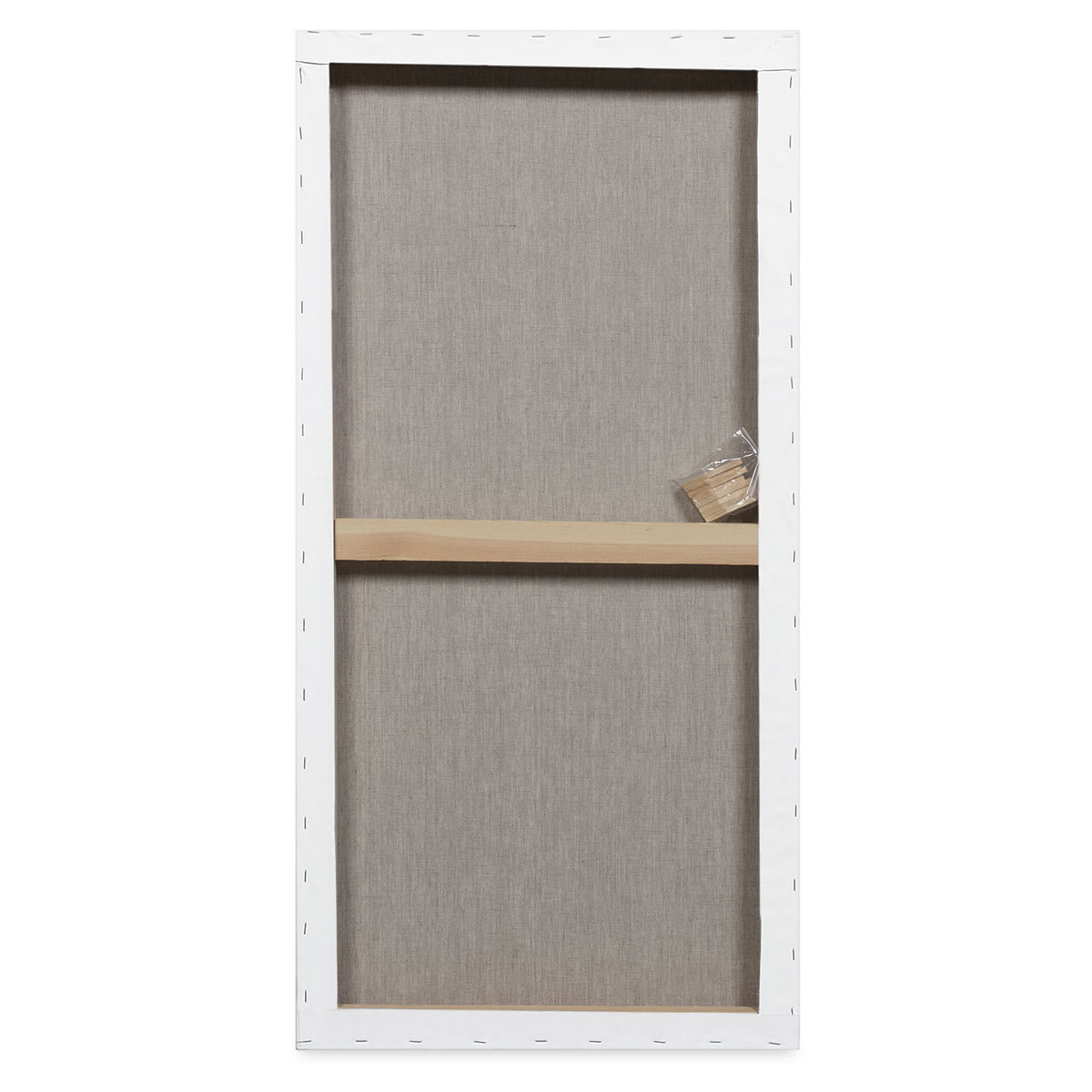 Blick Studio Linen Stretched Canvas - 18" x 36", Gallery 1-1/2" Profile (back)