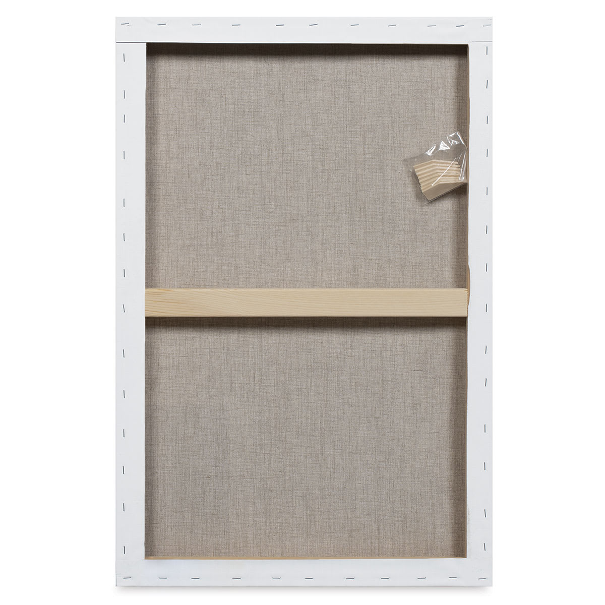 Blick Studio Linen Stretched Canvas - 20" x 30", Gallery 1-1/2" Profile (back)