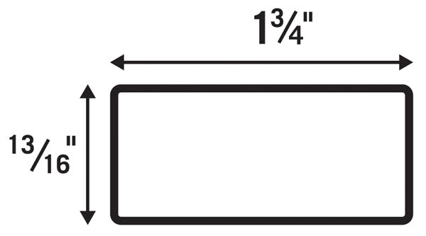 Best Medium-Duty Cross Brace - Diagram showing dimensions of brace Best Medium-Duty Cross Brace - Diagram showing dimensions of brace