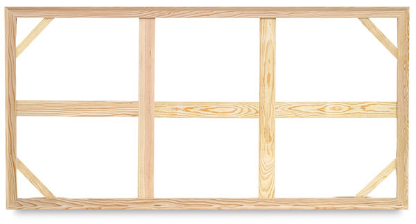 Masterpiece B2 Stretcher Kit - Rectangular frame kit shown assembled
Masterpiece B2 Stretcher Kit - Rectangular frame kit shown assembled