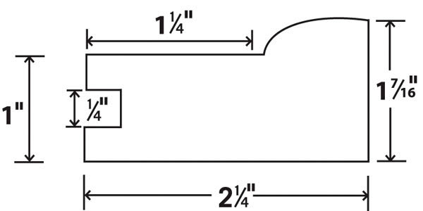 Masterpiece B2 Stretcher Kit - Diagram showing dimensions of frame
Masterpiece B2 Stretcher Kit - Diagram showing dimensions of frame
