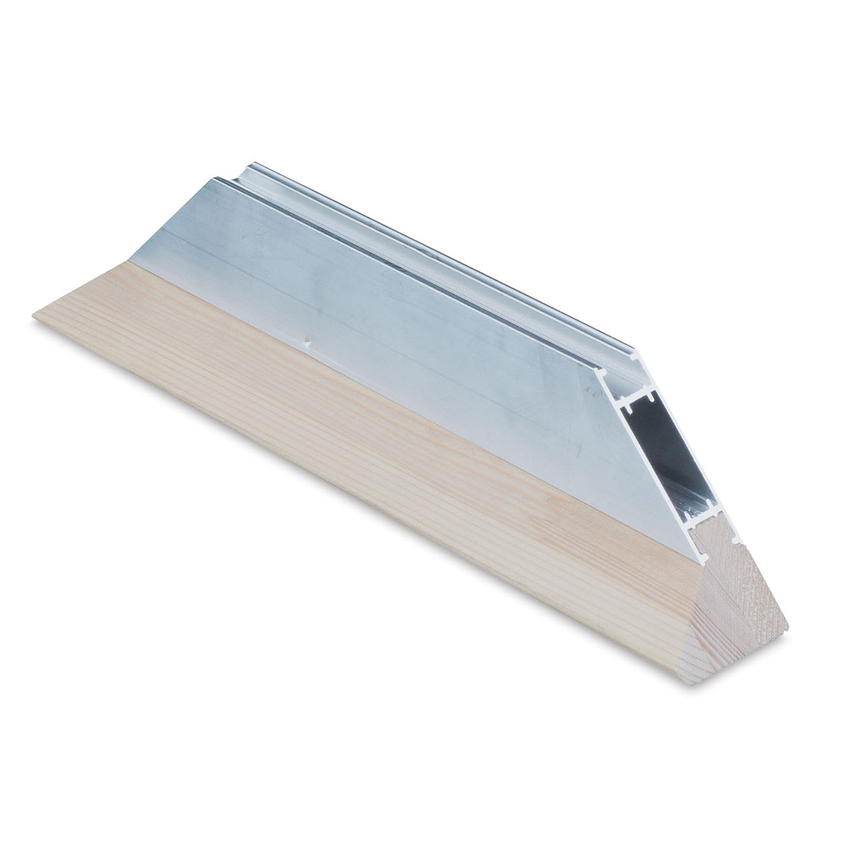 MUSEO ALU-Frame Aluminum Stretcher Bars - Angled view of single 1" Bar MUSEO ALU-Frame Aluminum Stretcher Bars - Angled view of single 1" Bar