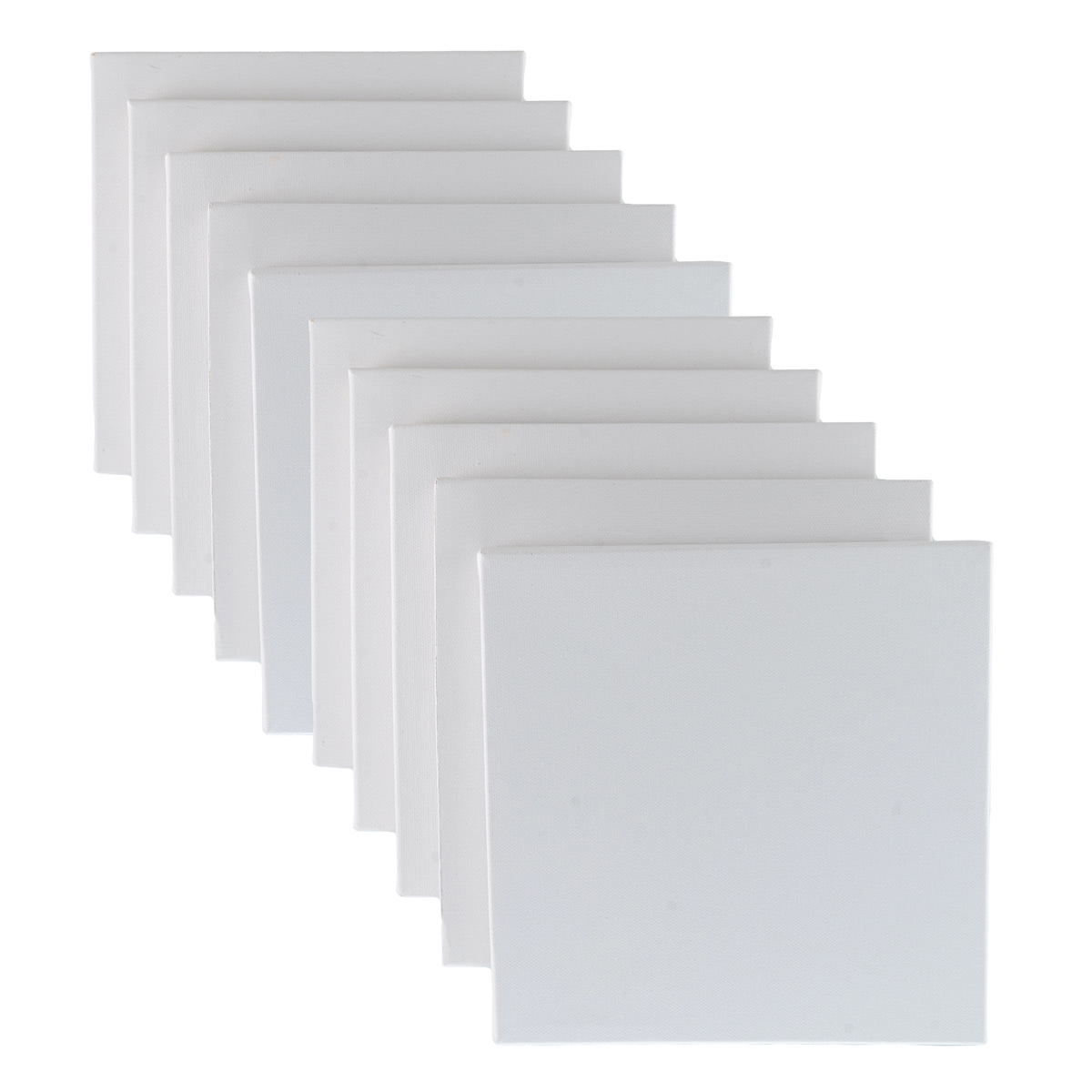 Art Alternatives Classic Cotton Stretched Canvas, Studio, .75 in Profile, 10 inx 10 in