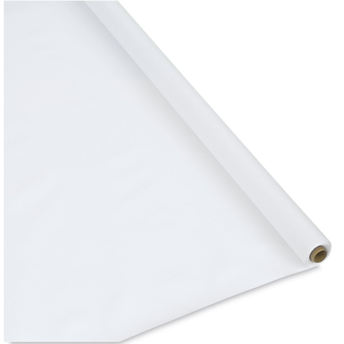 Fredrix 575 Scholastic Acrylic Primed Polyflax Canvas Roll - Shown slightly unrolled