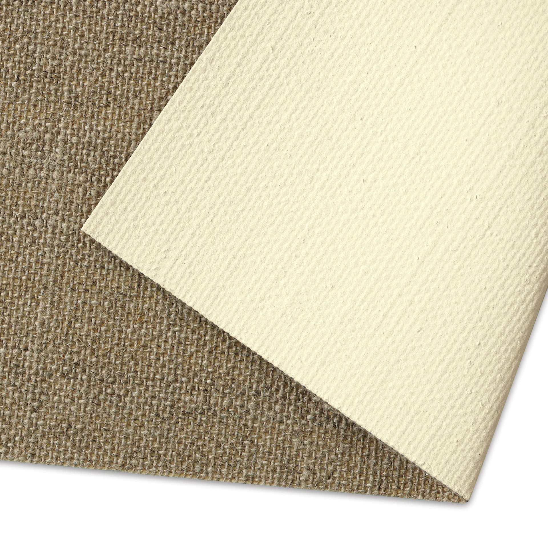 Artfix Oil Primed Linen Canvas by the Yard - LC1C, Double Primed, Medium, 85" x 1 yd, canvas close-up