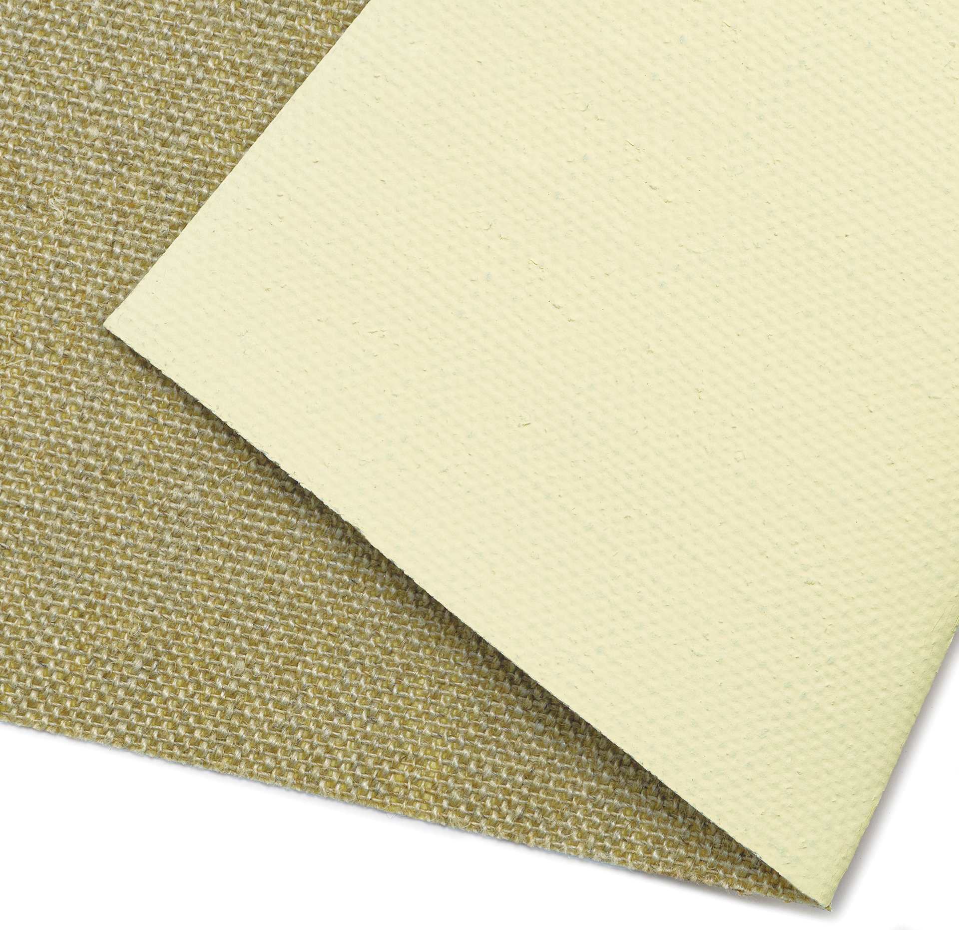 Artfix Linen Canvas Roll - 85" x 5 1/2 yd, Double Oil Primed, Mural, close-up of canvas