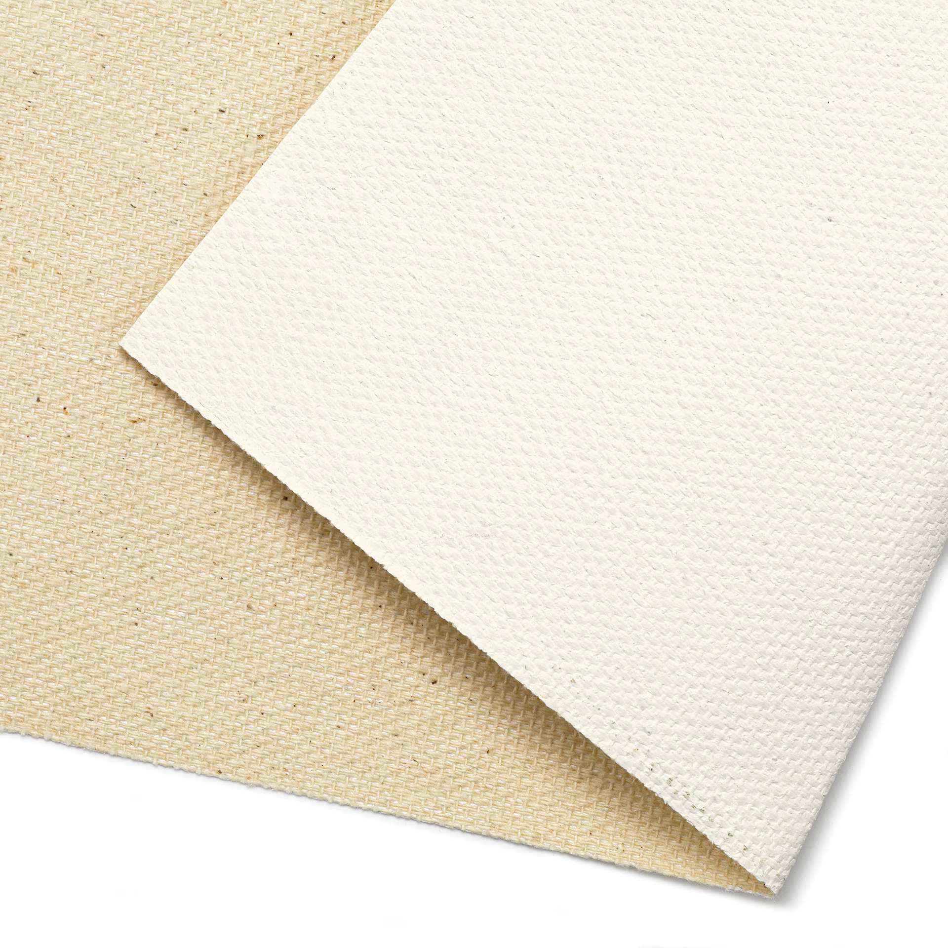 Blick Acrylic Primed Cotton Canvas - Medium, 52" x 1 yard, Acrylic Primed, by the Yard, close-up of canvas