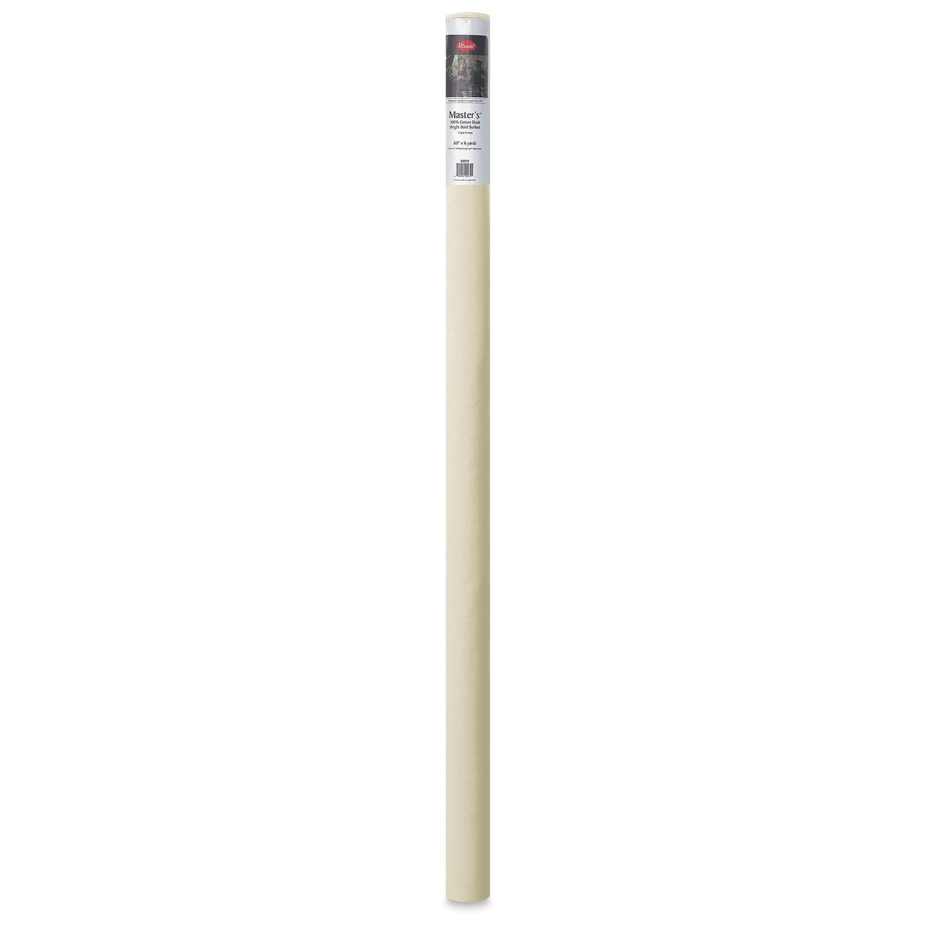 Utrecht Master's Acrylic-Primed Cotton Canvas Roll - 60" x 6 yards
