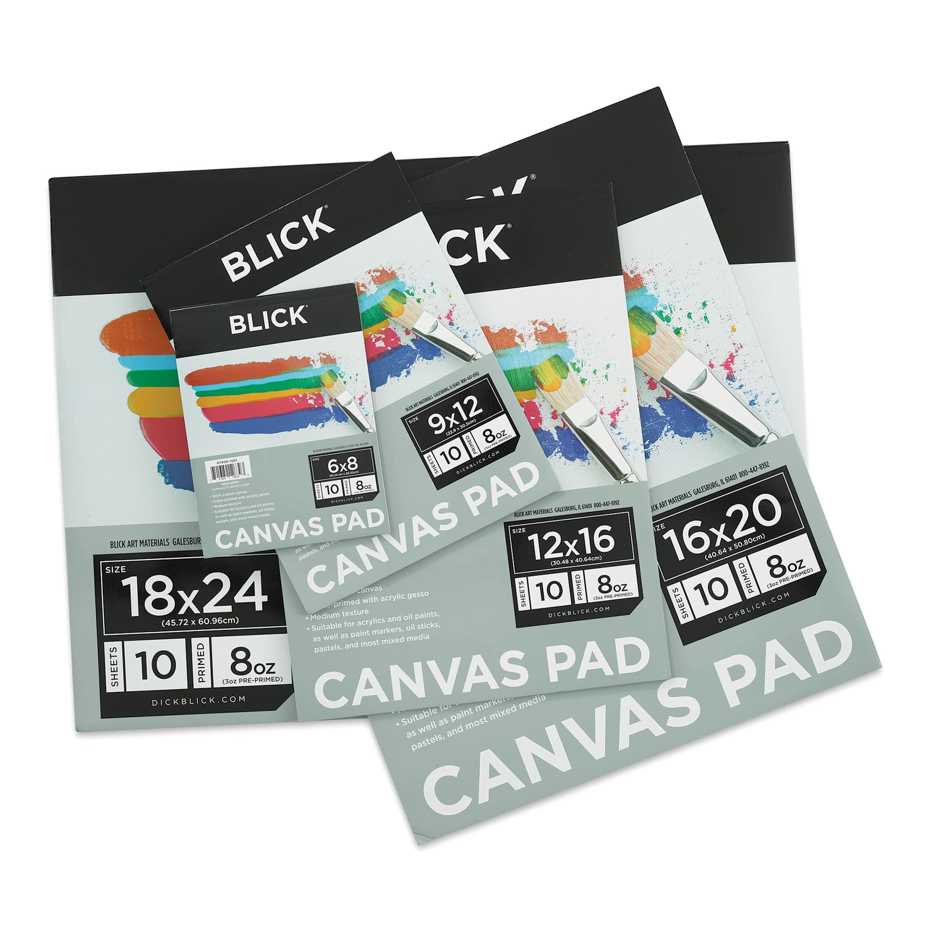 Blick Canvas Pad (a variety of sizes available) Blick Canvas Pad (a variety of sizes available)