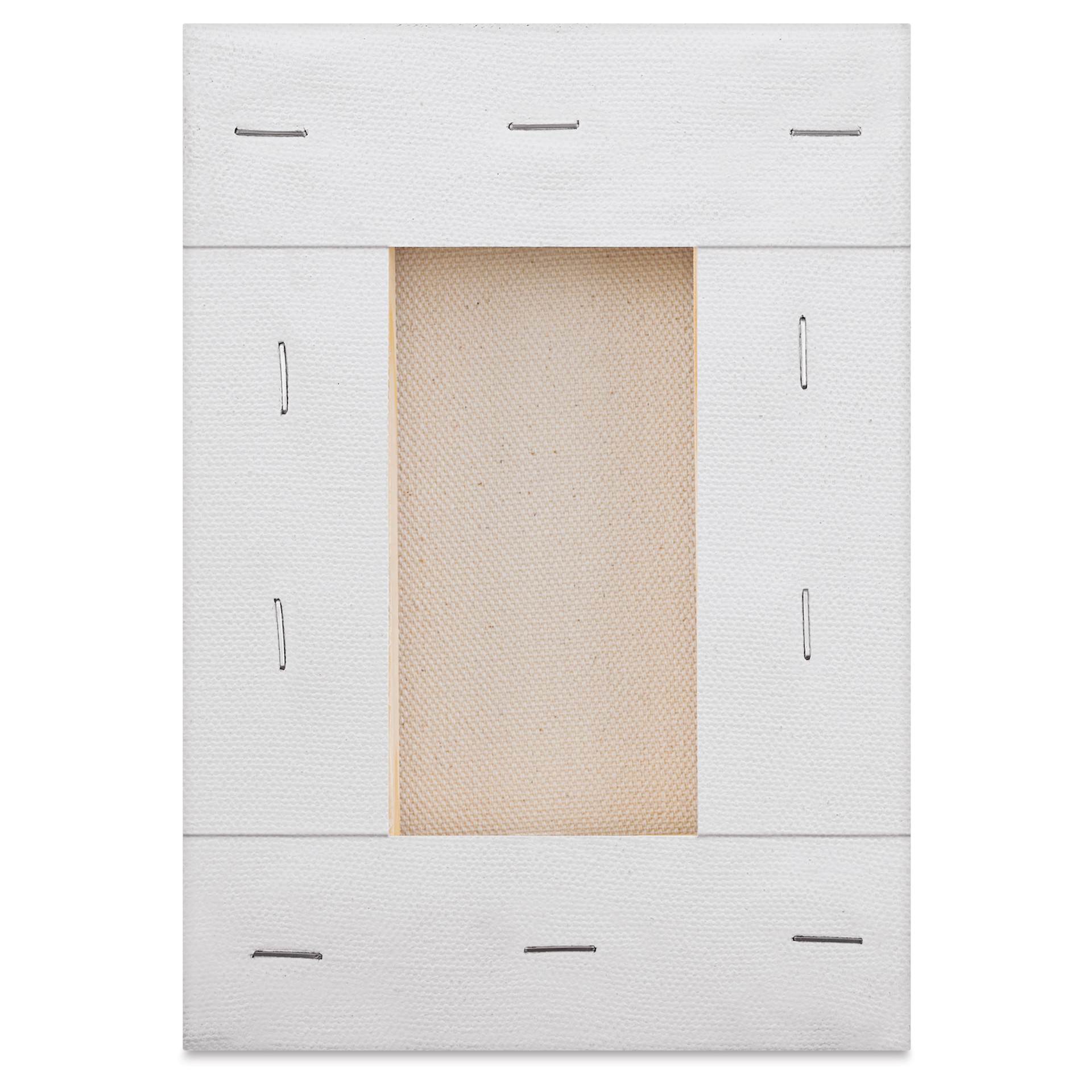 Blick Premier Stretched Cotton Canvas - Traditional Profile, Back-Stapled, 5" x 7", back