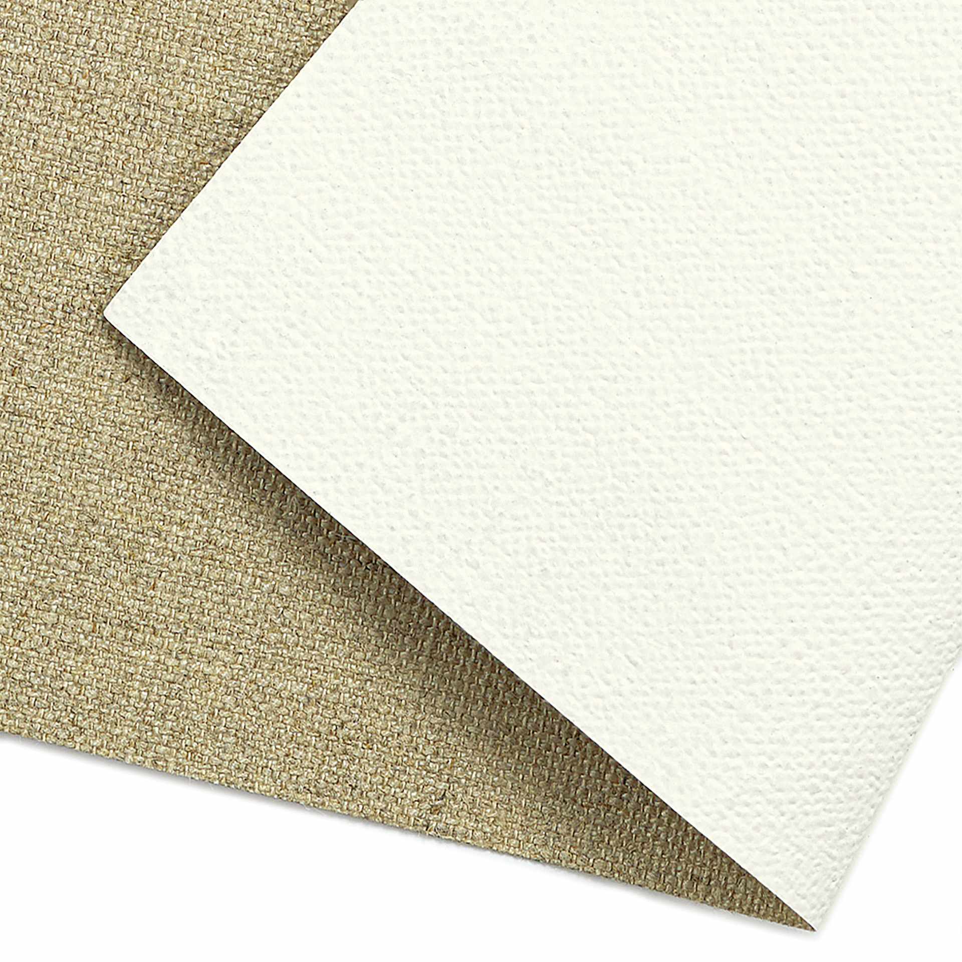 Blick Studio Acrylic Primed Linen Canvas - Medium, 5 oz, 84" x 1 yard, Roll, close-up Blick Studio Acrylic Primed Linen Canvas - Medium, 5 oz, 84" x 1 yard, Roll, close-up