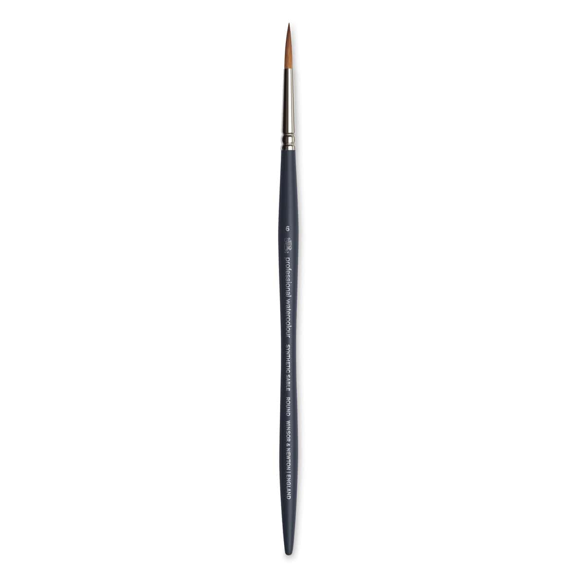 Winsor & Newton Professional Watercolor Synthetic Sable Brush - Round, Size 6, Short Handle Winsor & Newton Professional Watercolor Synthetic Sable Brush - Round, Size 6, Short Handle