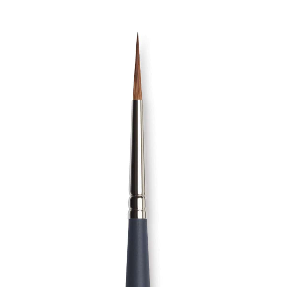 Winsor & Newton Professional Watercolor Synthetic Sable Brush - Pointed Round, Size 4, Short Handle (close-up)