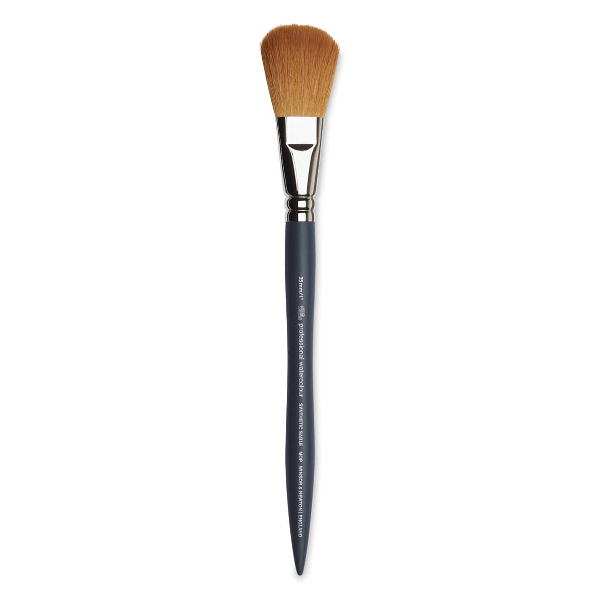 Winsor & Newton Professional Watercolor Synthetic Sable Brush - Mop, 1", Short Handle Winsor & Newton Professional Watercolor Synthetic Sable Brush - Mop, 1", Short Handle