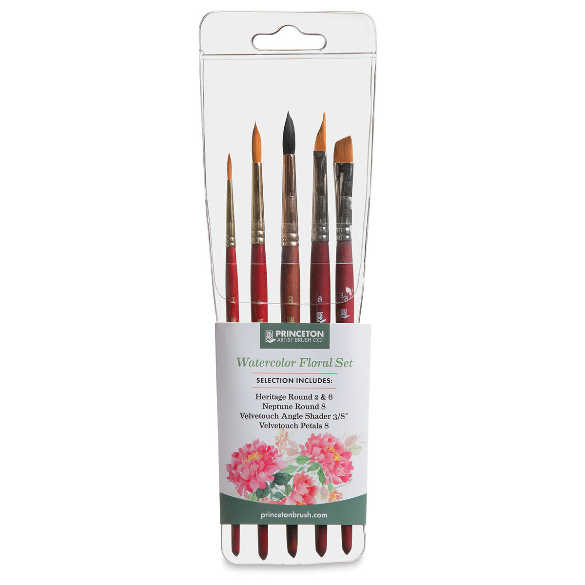 Princeton Watercolor Floral Brush Set (in package) Princeton Watercolor Floral Brush Set (in package)