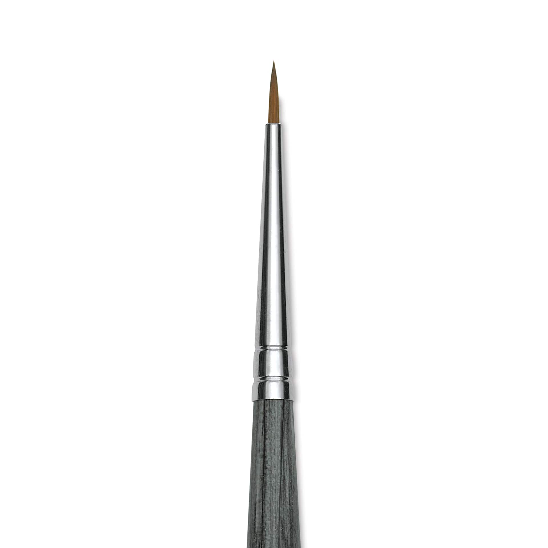 Da Vinci Colineo Synthetic Kolinsky Sable Brush - Round, Size 2/0, Short Handle (close-up)