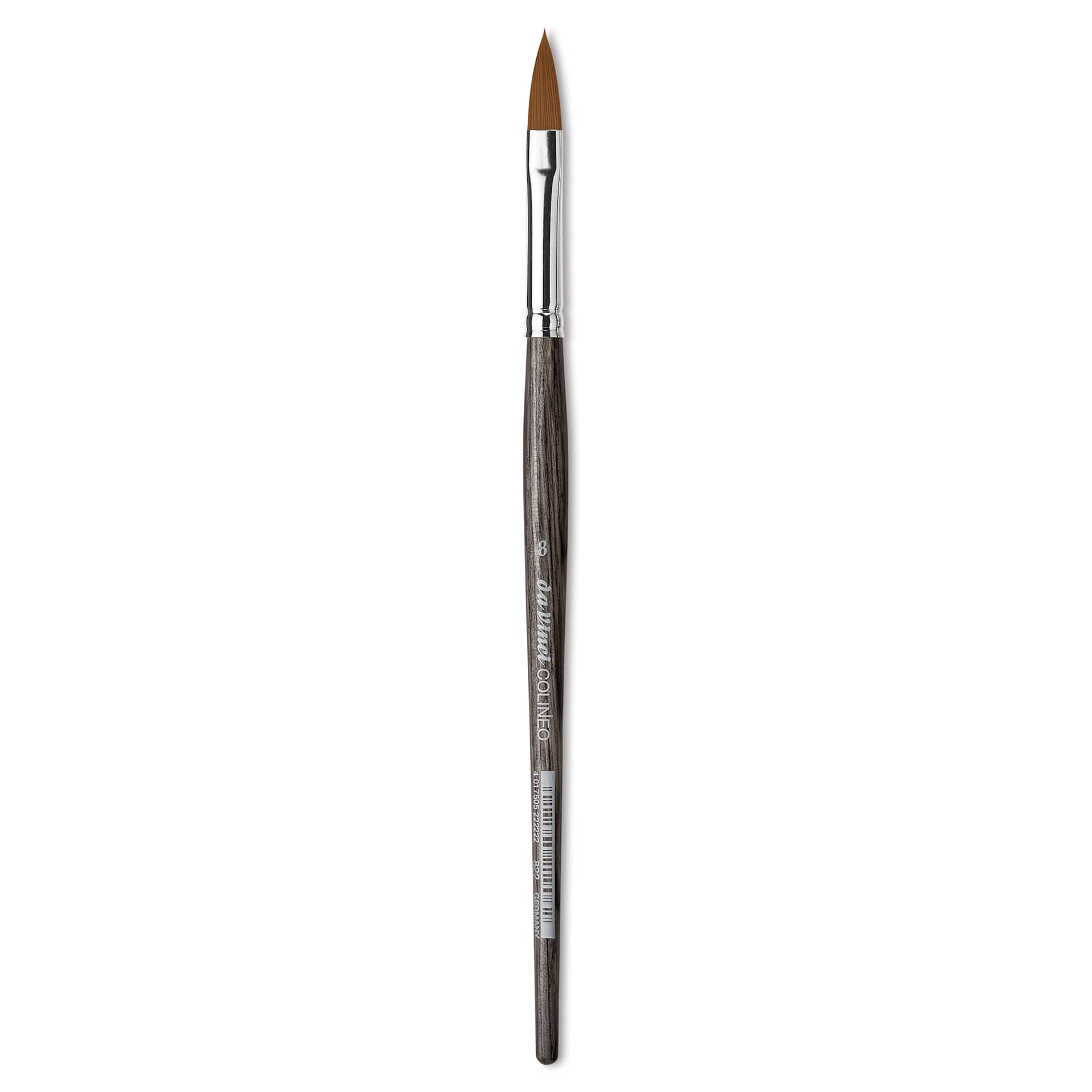 Da Vinci Colineo Synthetic Kolinsky Sable Brush - X Point Pointed Oval, Size 8, Short Handle
