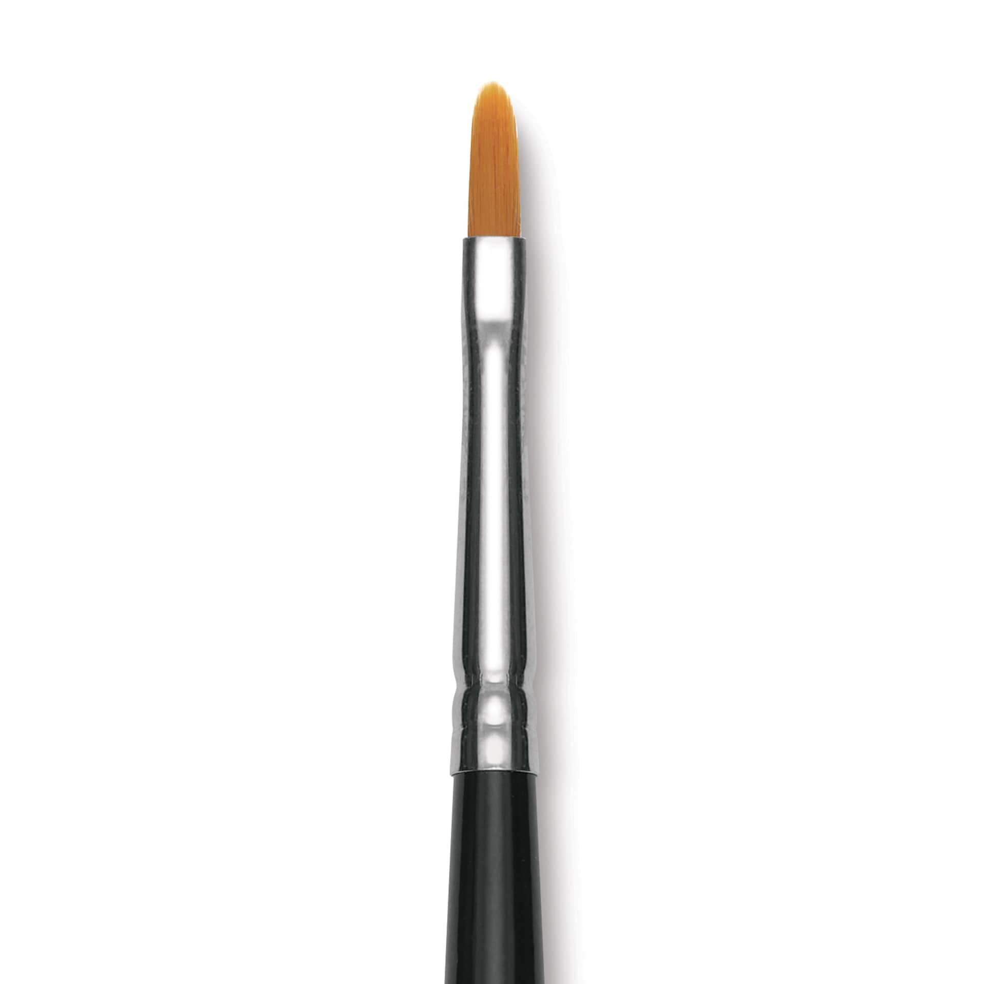 Utrecht Synthetic Sablette Brush - Long Handle, Filbert, Size 2, close-up