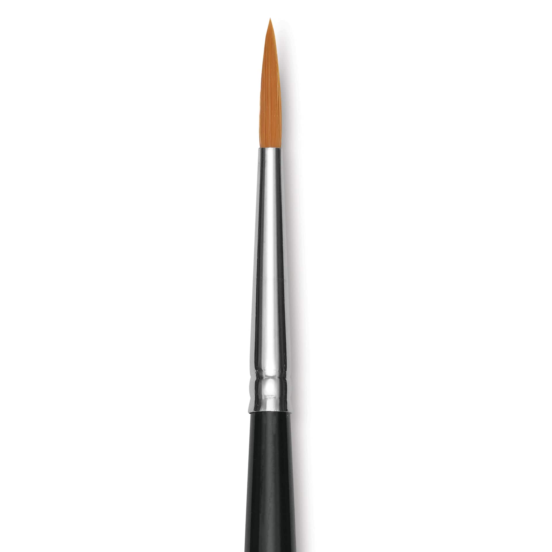 Utrecht Synthetic Sablette Brush - Long Handle, Round, Size 6, close-up