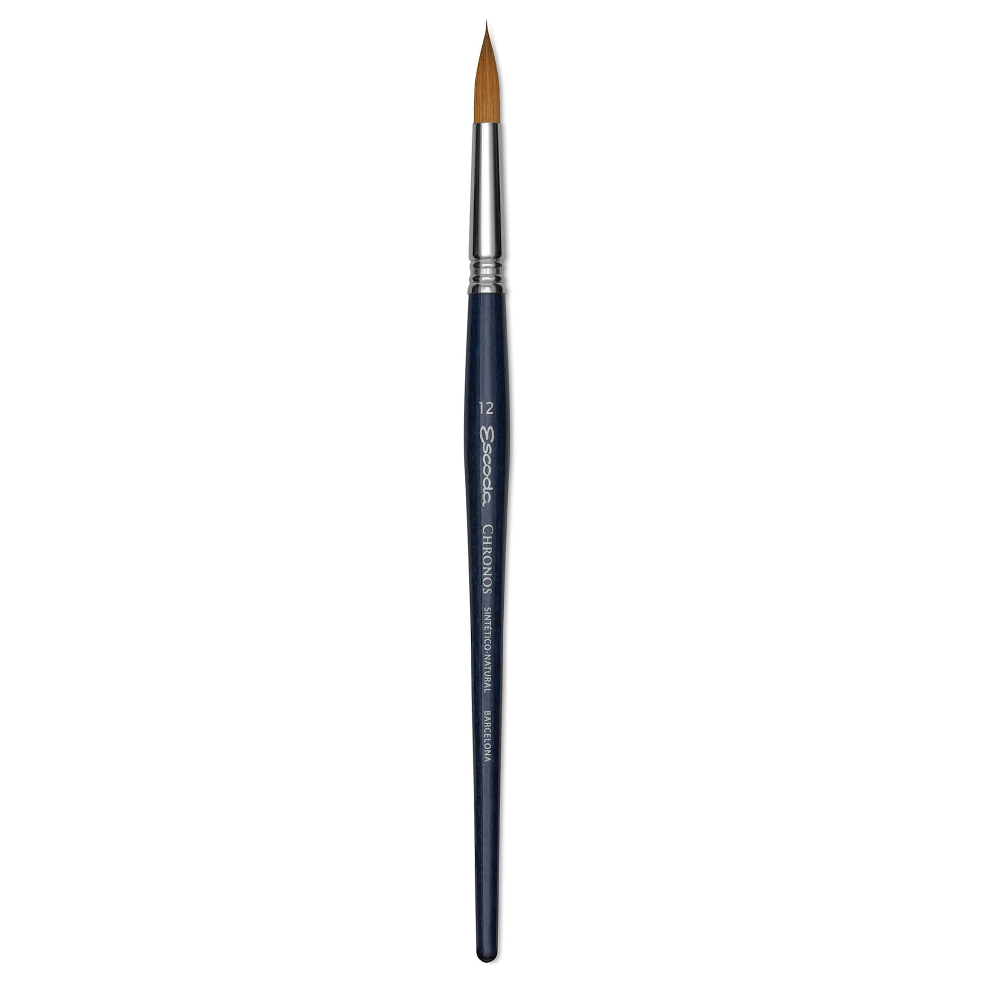 Escoda Chronos Brush - Short Handle, Round, Size 12