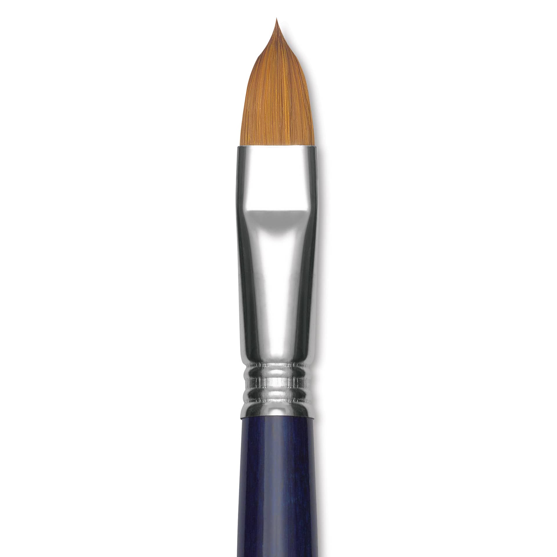 Escoda Chronos Brush - Long Handle, Filbert, Size 16, close-up
