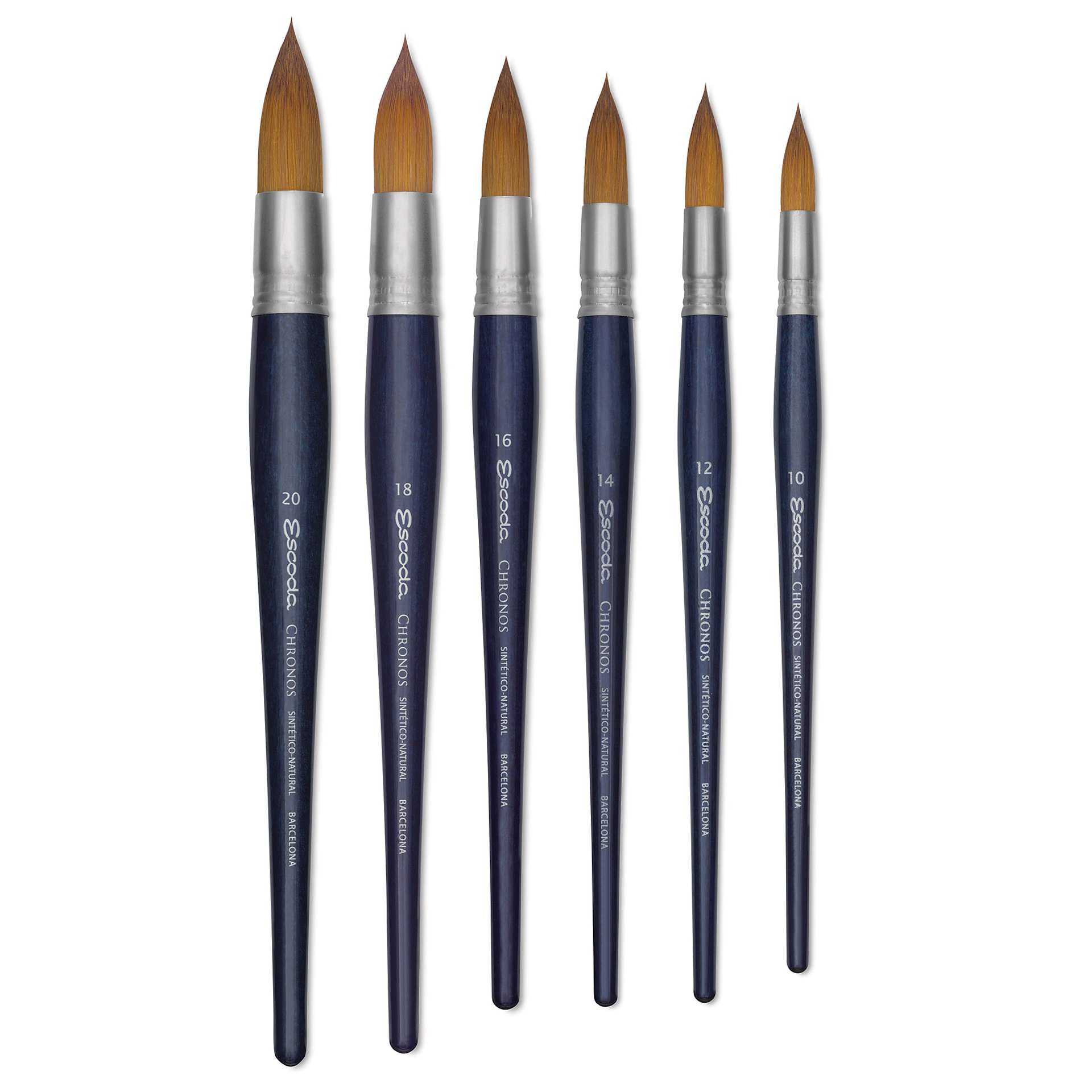 Escoda Chronos Brush - Short Handle, Mop brushes in various sizes Escoda Chronos Brush - Short Handle, Mop brushes in various sizes