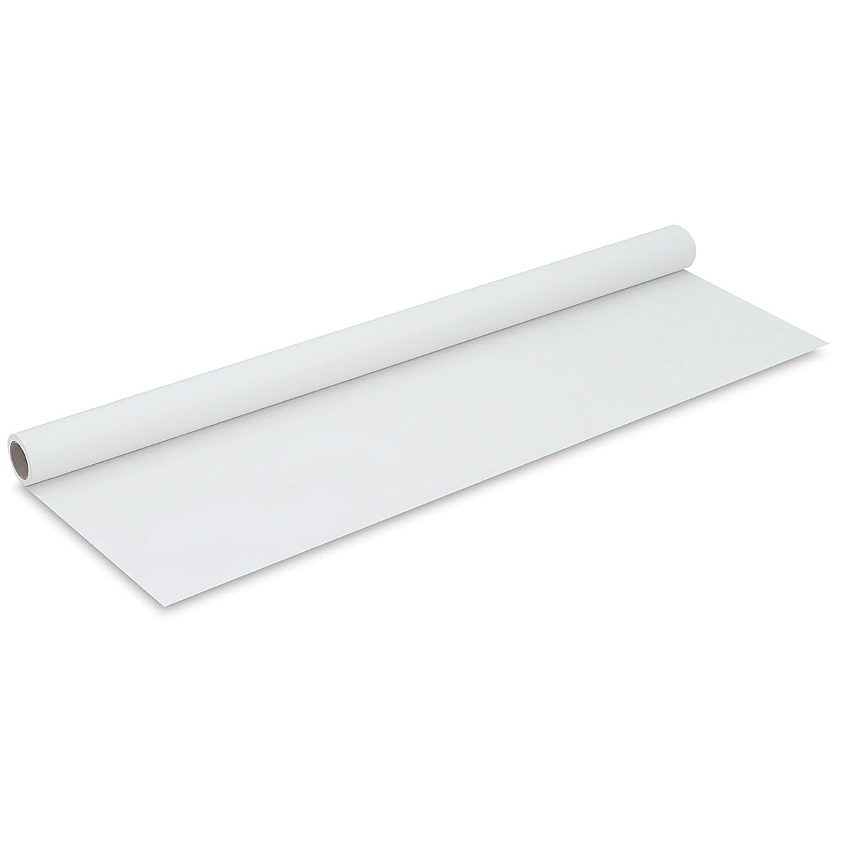 Canson Foundation Canva-Paper Rolls - Angled view of slightly unrolled Roll