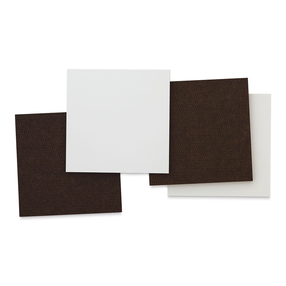Ampersand Claybord Art Tiles - 3-1/2" W x 3-1/2" L x 1/8" D, Package of 4