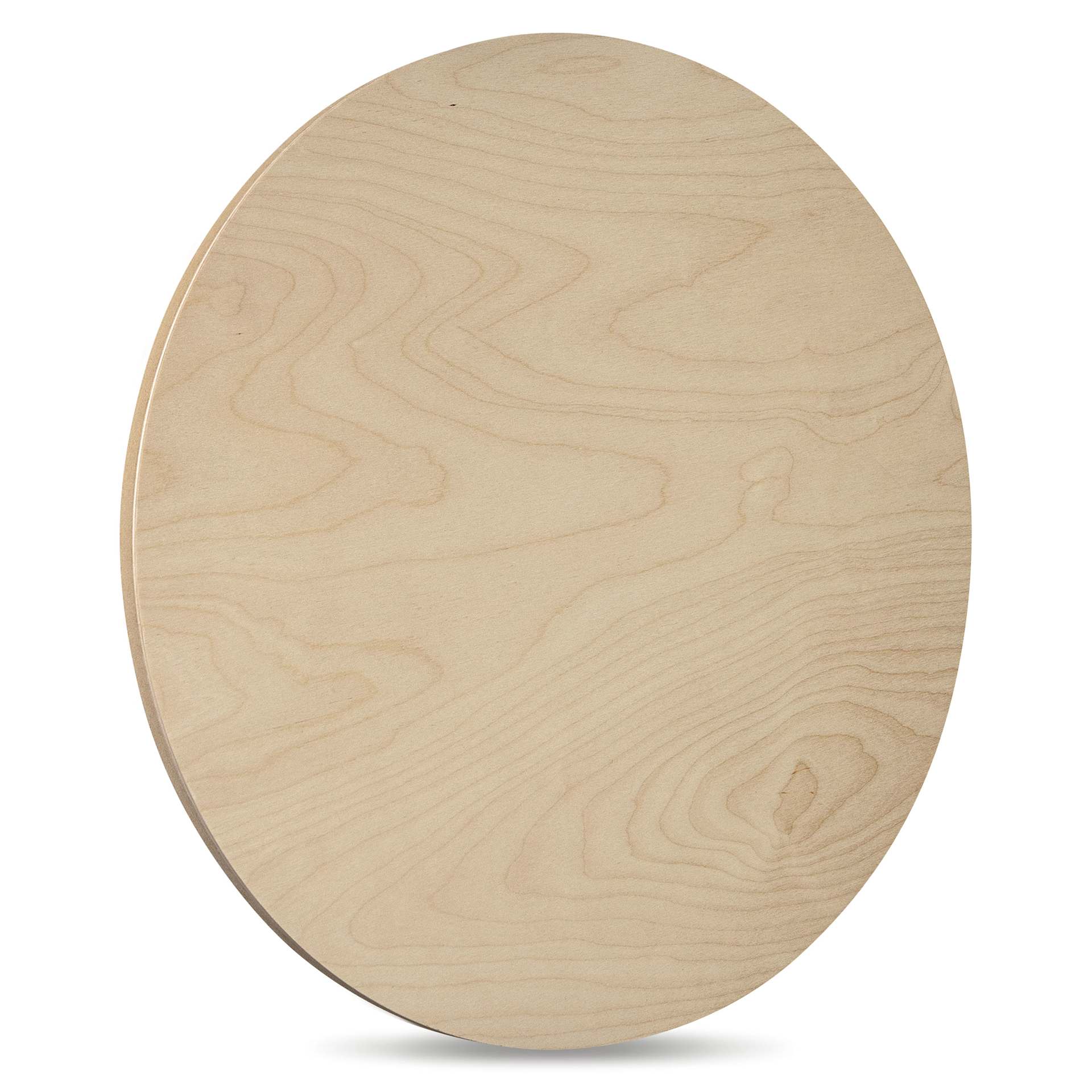 American Easel Cradled Round Birch Painting Panel - 48" Dia. x 7/8" D