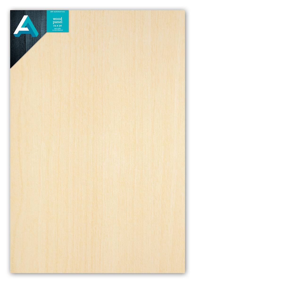 Art Alternatives Classic Wood Panel, Gallery, 1.5 in Profile, 24 in x 36 in