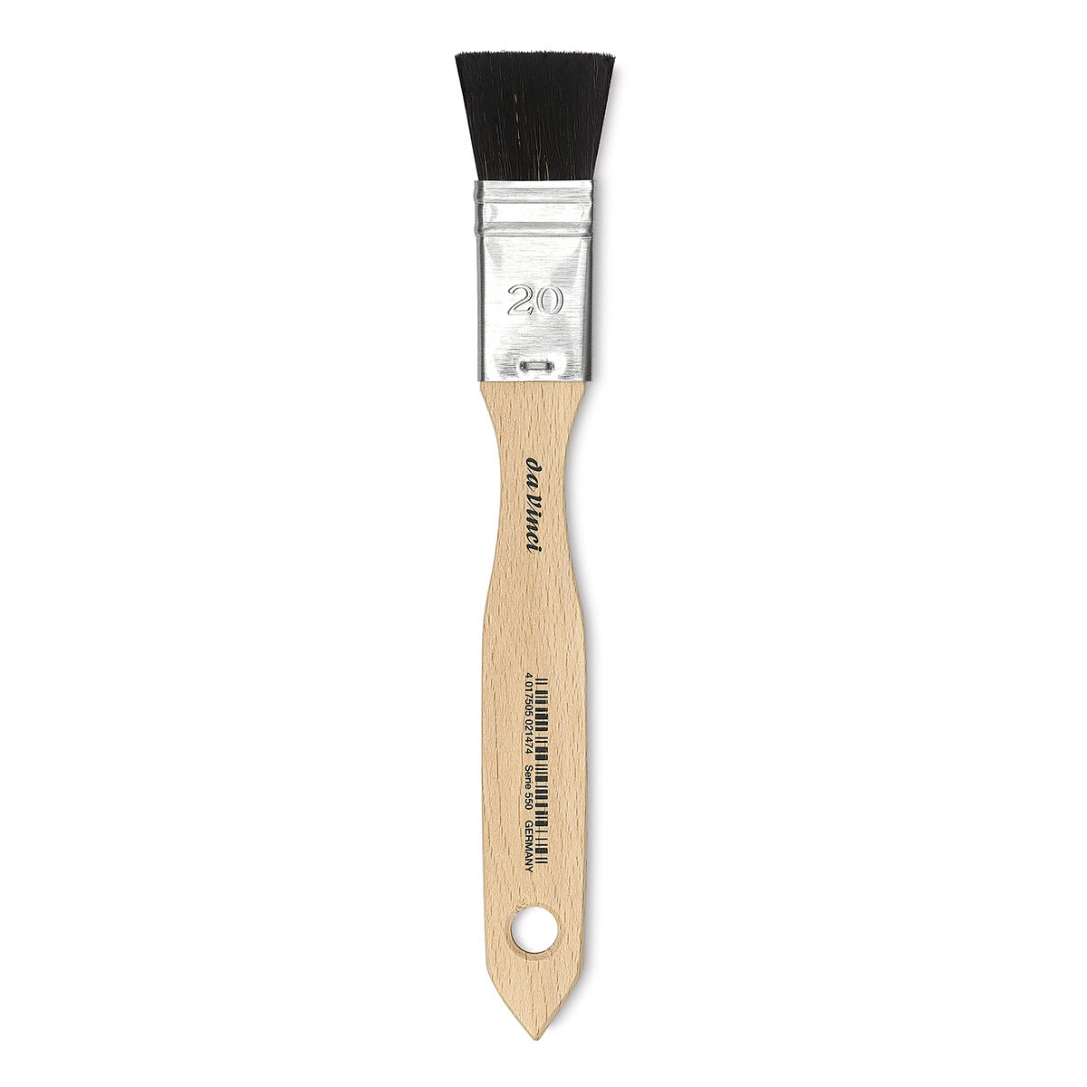 Da Vinci Black Goat Hair Brush - Wash Mottler, Size 20