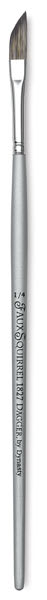 Dynasty Faux Squirrel Brushes - Dagger Brush shown upright Dynasty Faux Squirrel Brushes - Dagger Brush shown upright