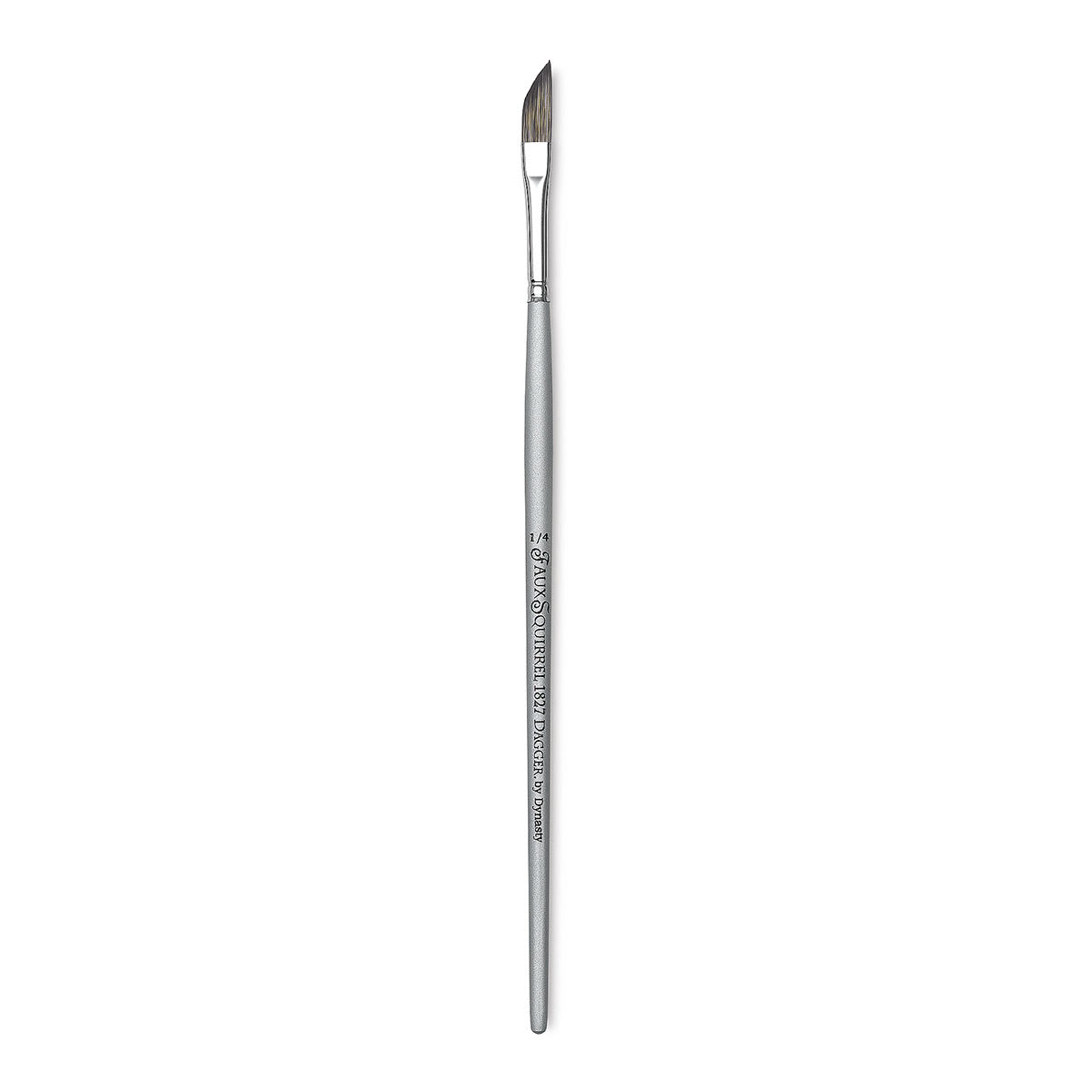 Dynasty Faux Squirrel Brush - Dagger, Short Handle, 1/4"