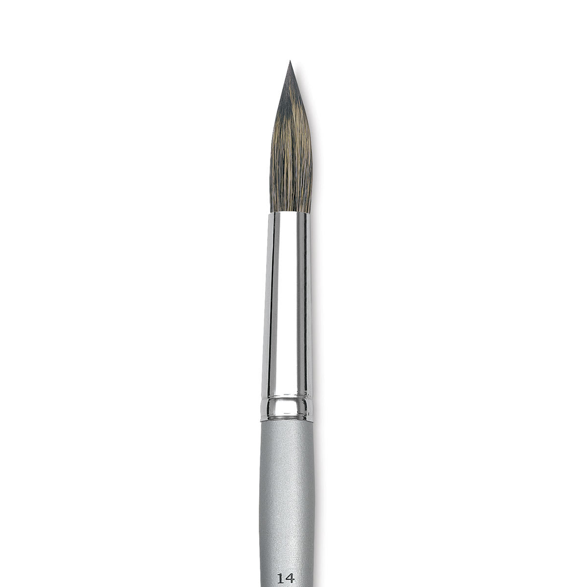 Dynasty Faux Squirrel Brush - Round, Short Handle, Size 14