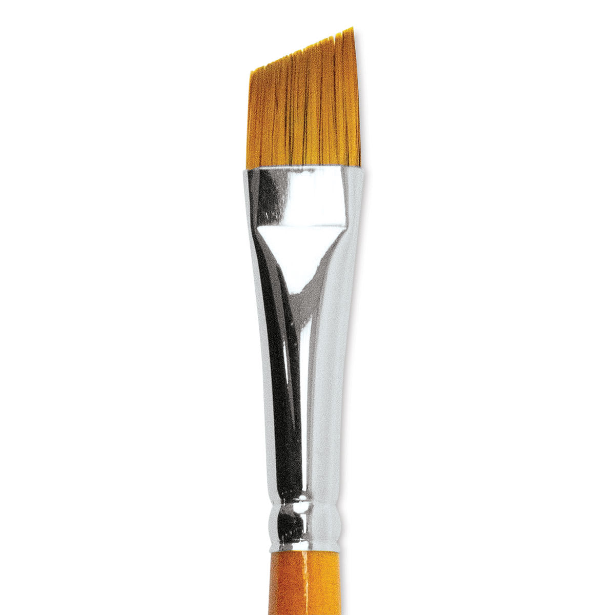 Silver Brush Golden Natural Brush - Angular, Size 1/2" close up