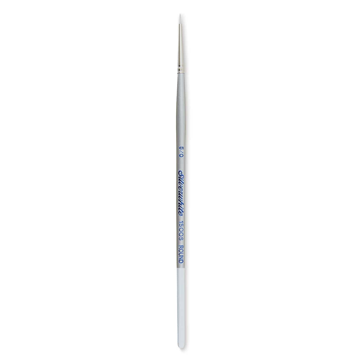 Silver Brush Silverwhite Synthetic Brush - Round, Short Handle, 5/0