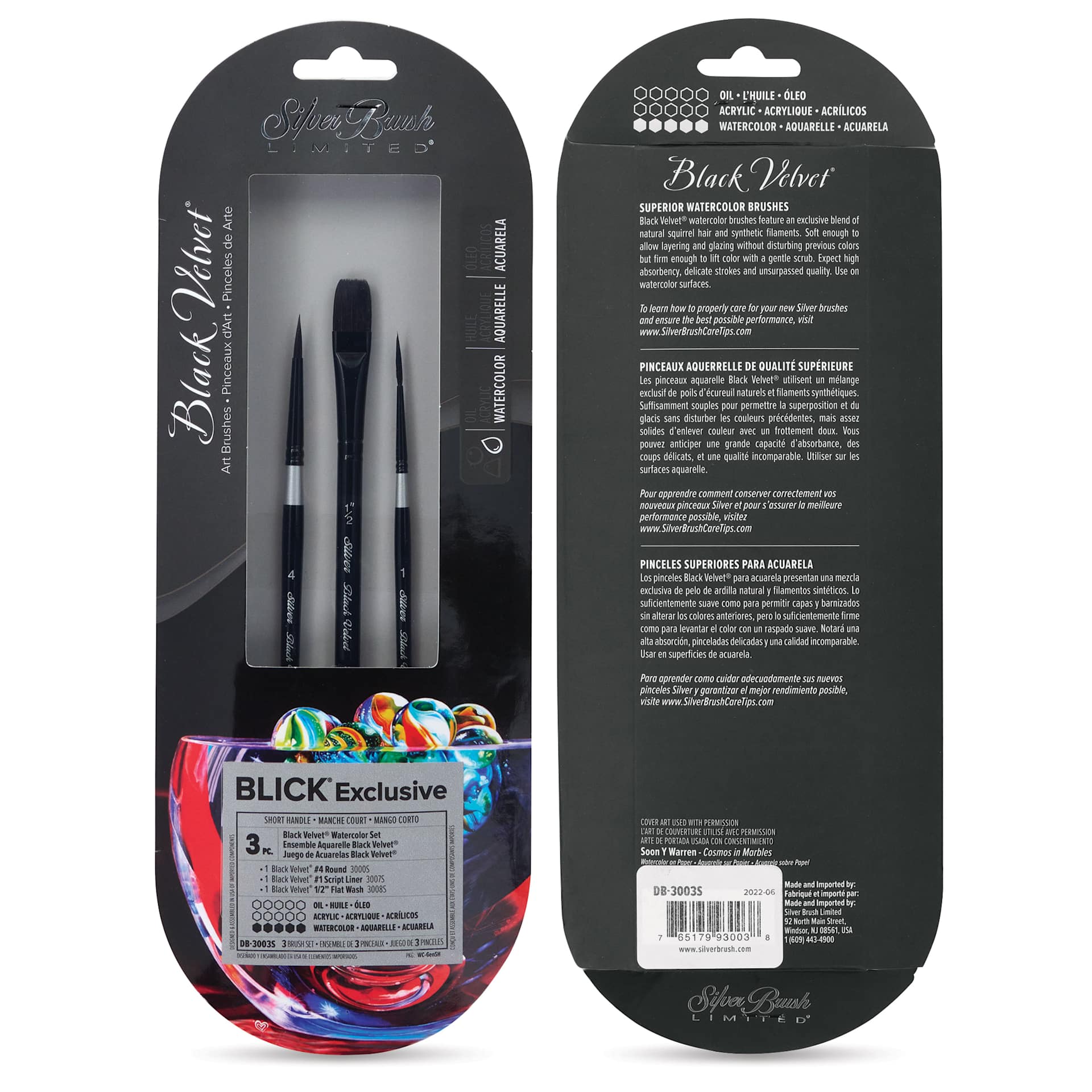 Silver Brush Black Velvet Brushes and Sets Silver Brush Black Velvet Brushes and Sets