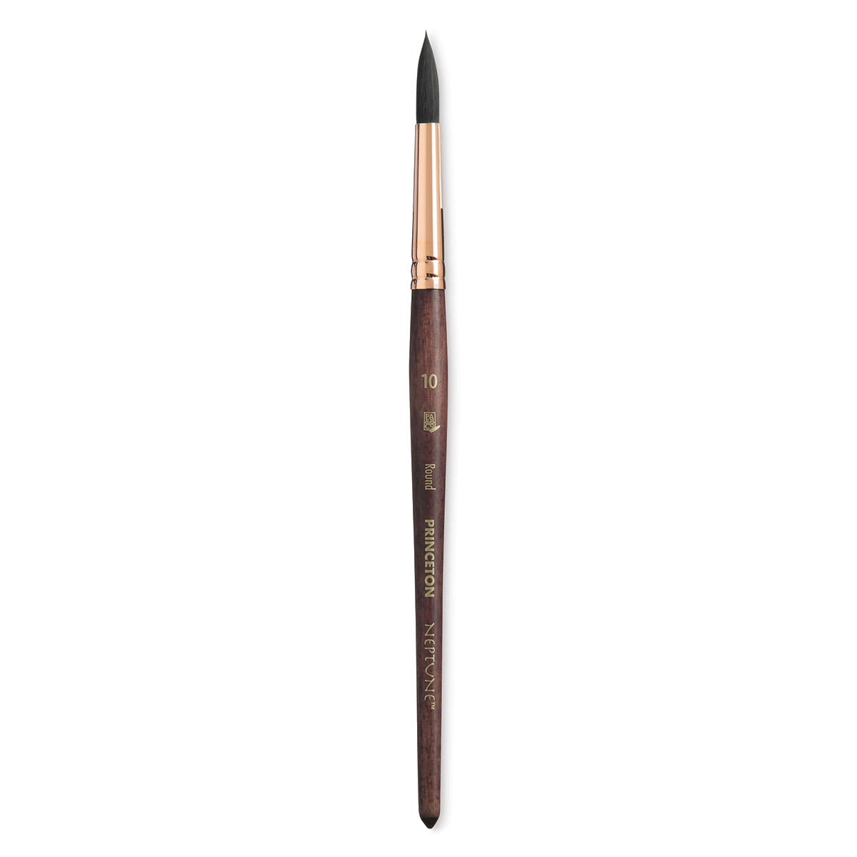 Princeton Neptune Synthetic Squirrel Brush - Round, Short Handle, Size 10