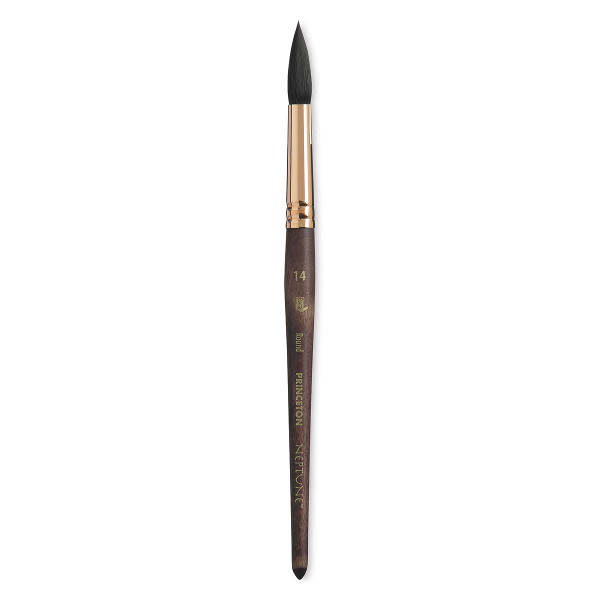 Princeton Neptune Synthetic Squirrel Brush - Round, Short Handle, Size 14